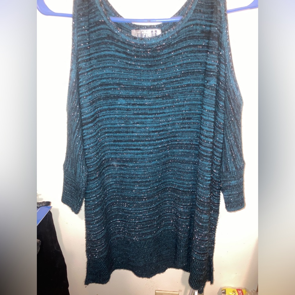 Blue sweater
